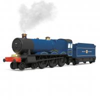 R9378SS Hornby Playtrains Blue Ranger Steam Train with steam